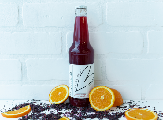 Hibiscus Orange Kombucha